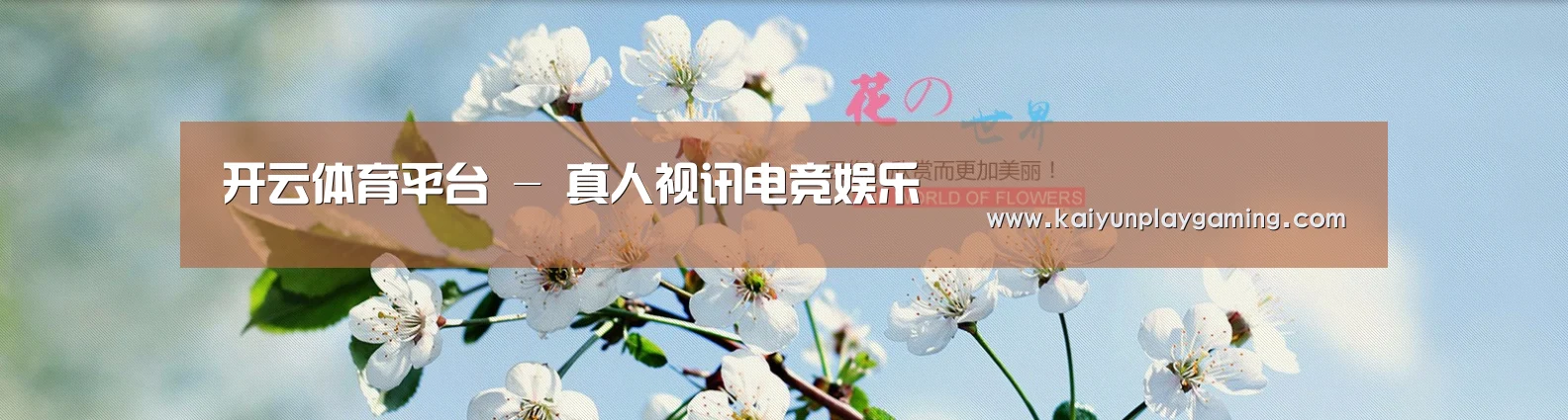 花卉园林种植展示网站模板